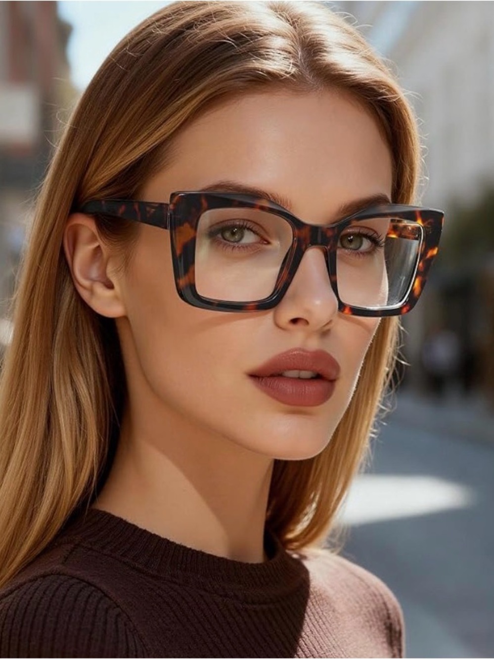 Chic TORTOISE butterfly +2.00 strength reading glasses with blue light lenses.